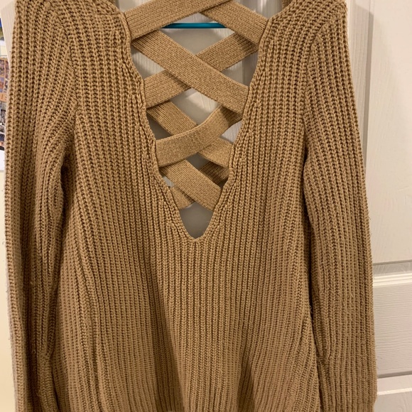 Tan cardigan - Picture 2 of 2